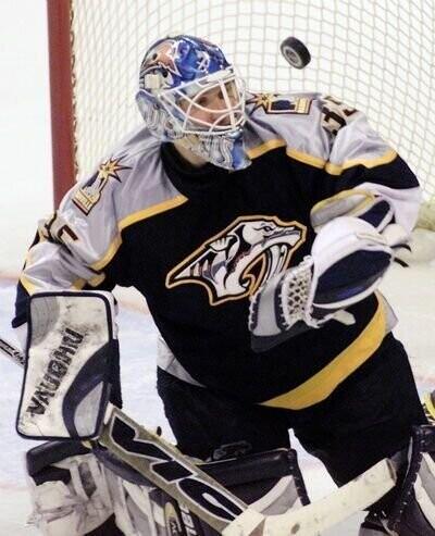 Ján Lašák v dresu Nashville Predators, Foto: hkmzvolen.sk